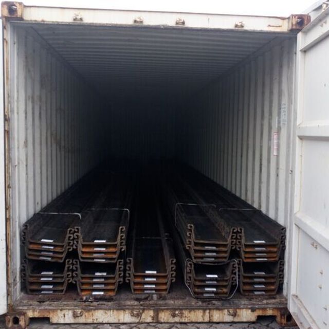 hot rolled steel sheet piling piling sheet bar piling beam