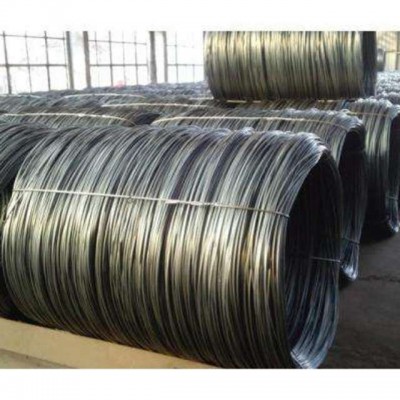 Q195 hot rolled 5.5-14MM steel wire rod in coils